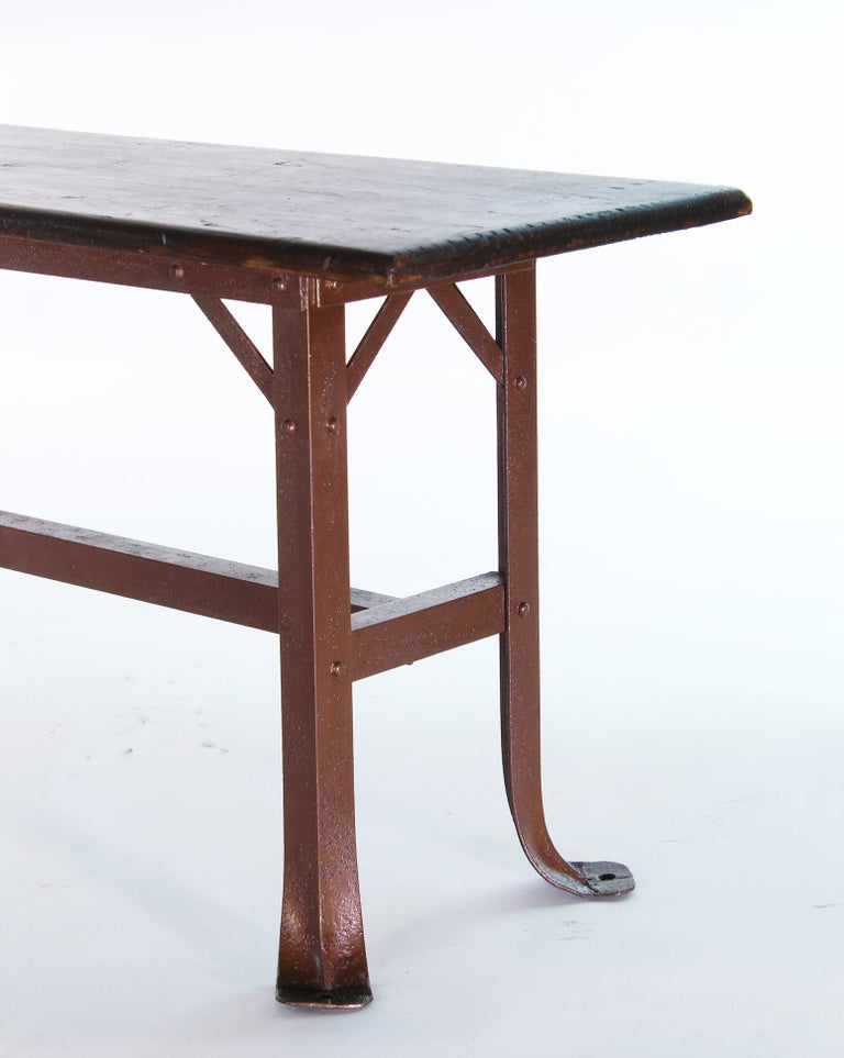 Vintage Industrial Factory Waiting Bench For Sale At 1stdibs