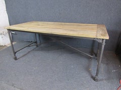 Vintage Industrial Farm Table