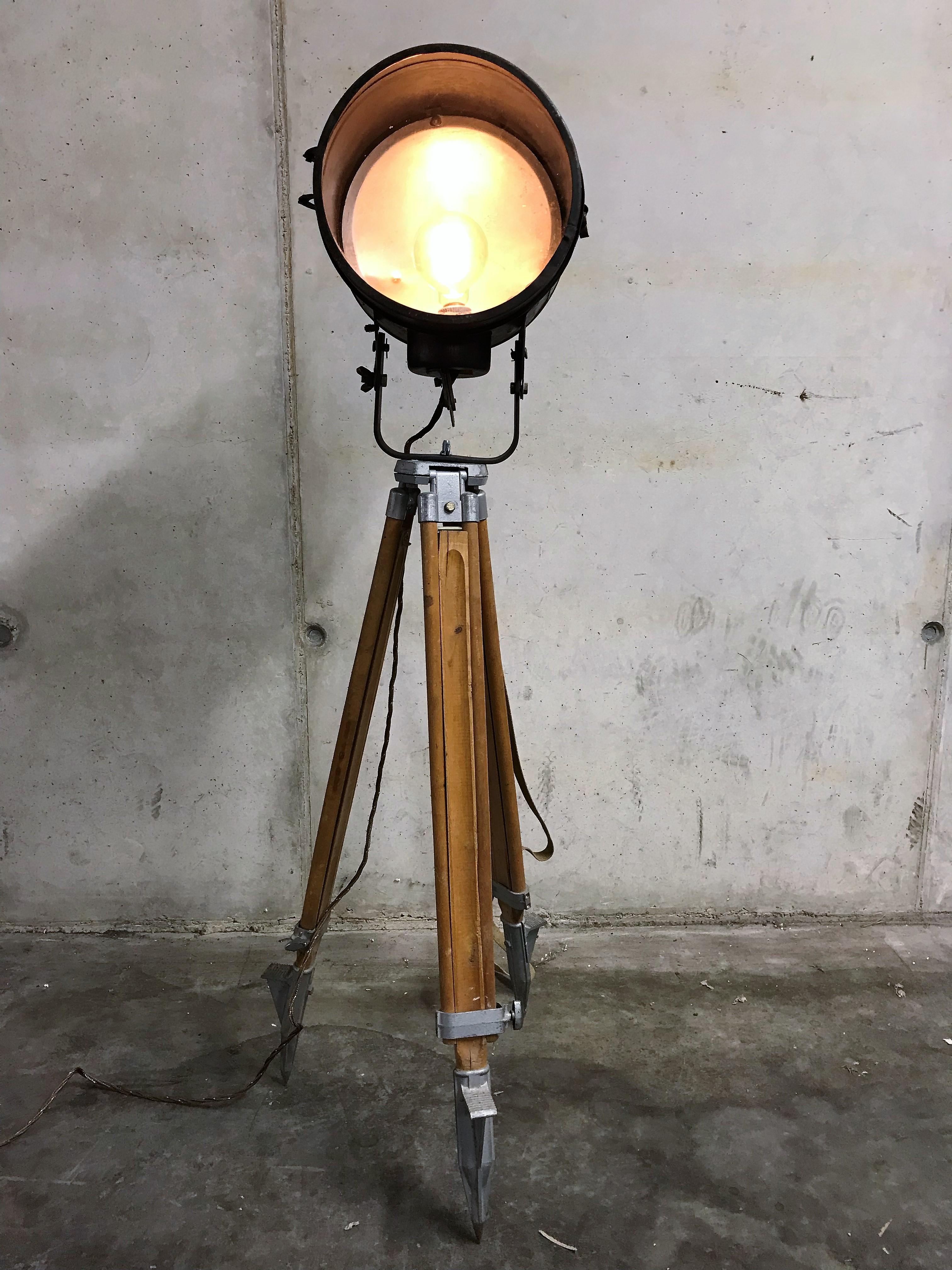 Vintage Industrial Floor Lamp, 1970s 9