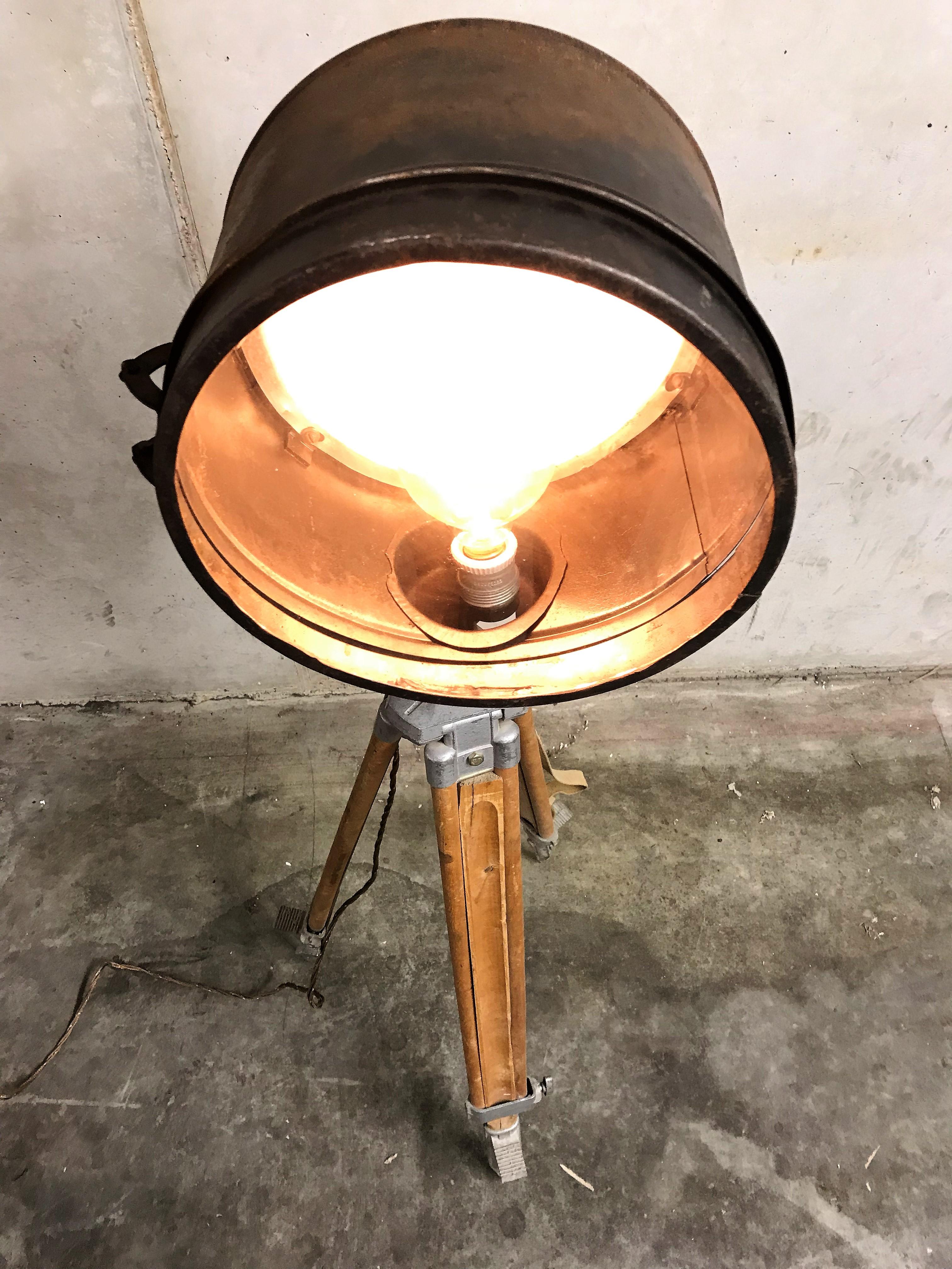 Vintage Industrial Floor Lamp, 1970s 11