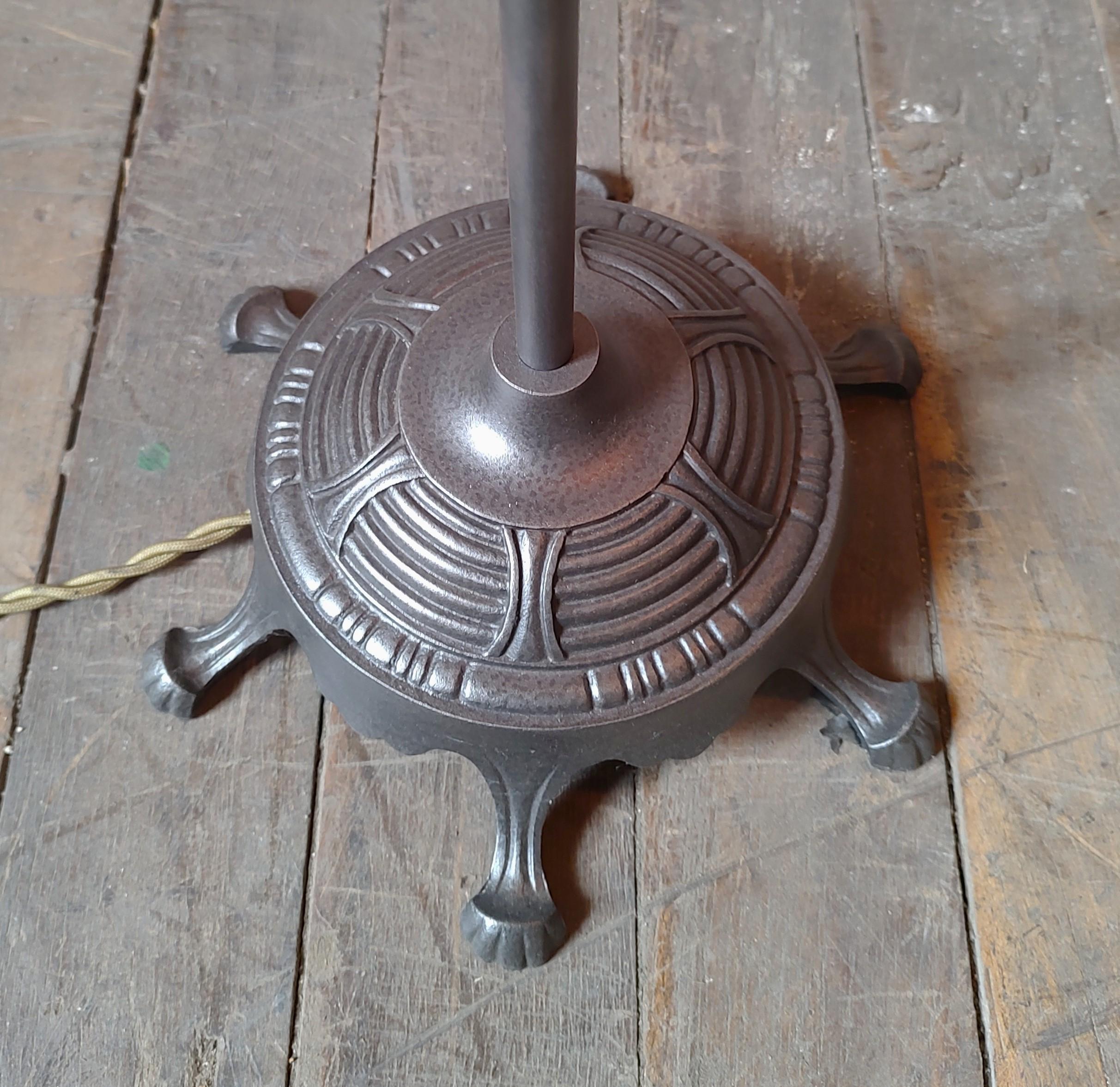 Vintage Industrial Floor Lamp For Sale 3