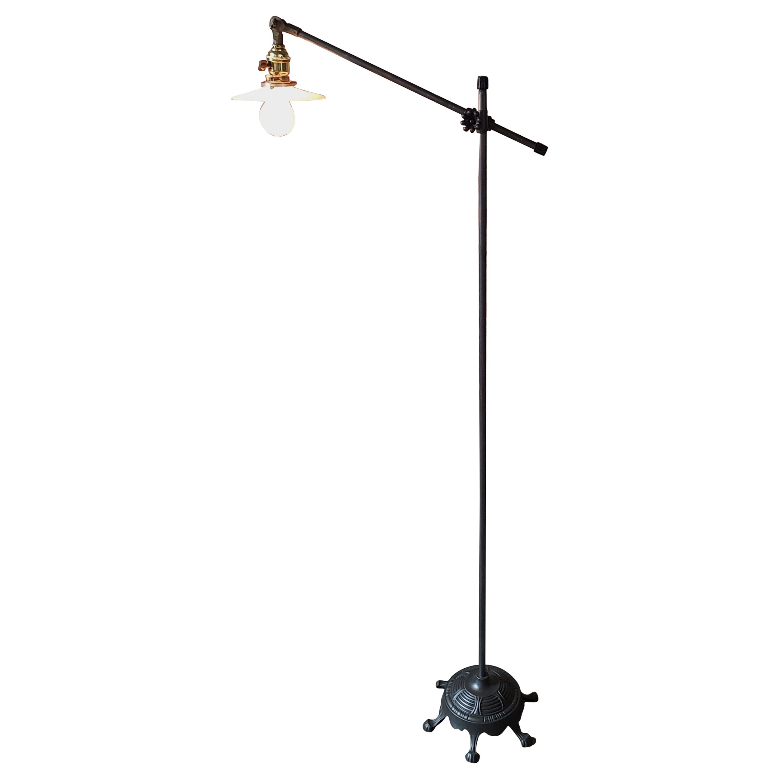 Lampadaire industriel vintage