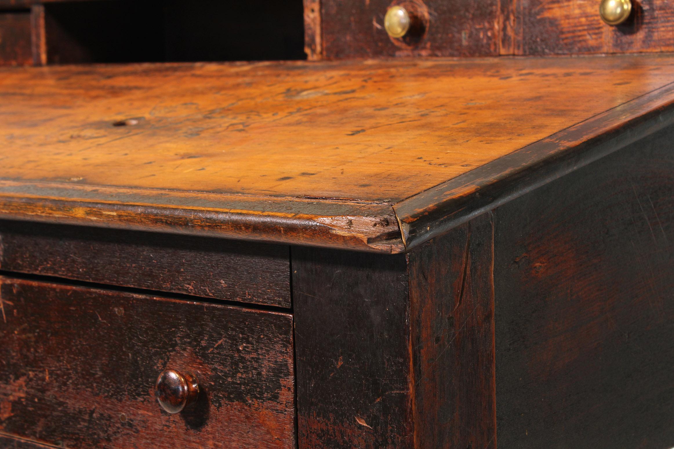 Vintage Industrial Foreman's Work Desk 8