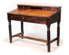 Vintage Industrial Foreman's Work Desk