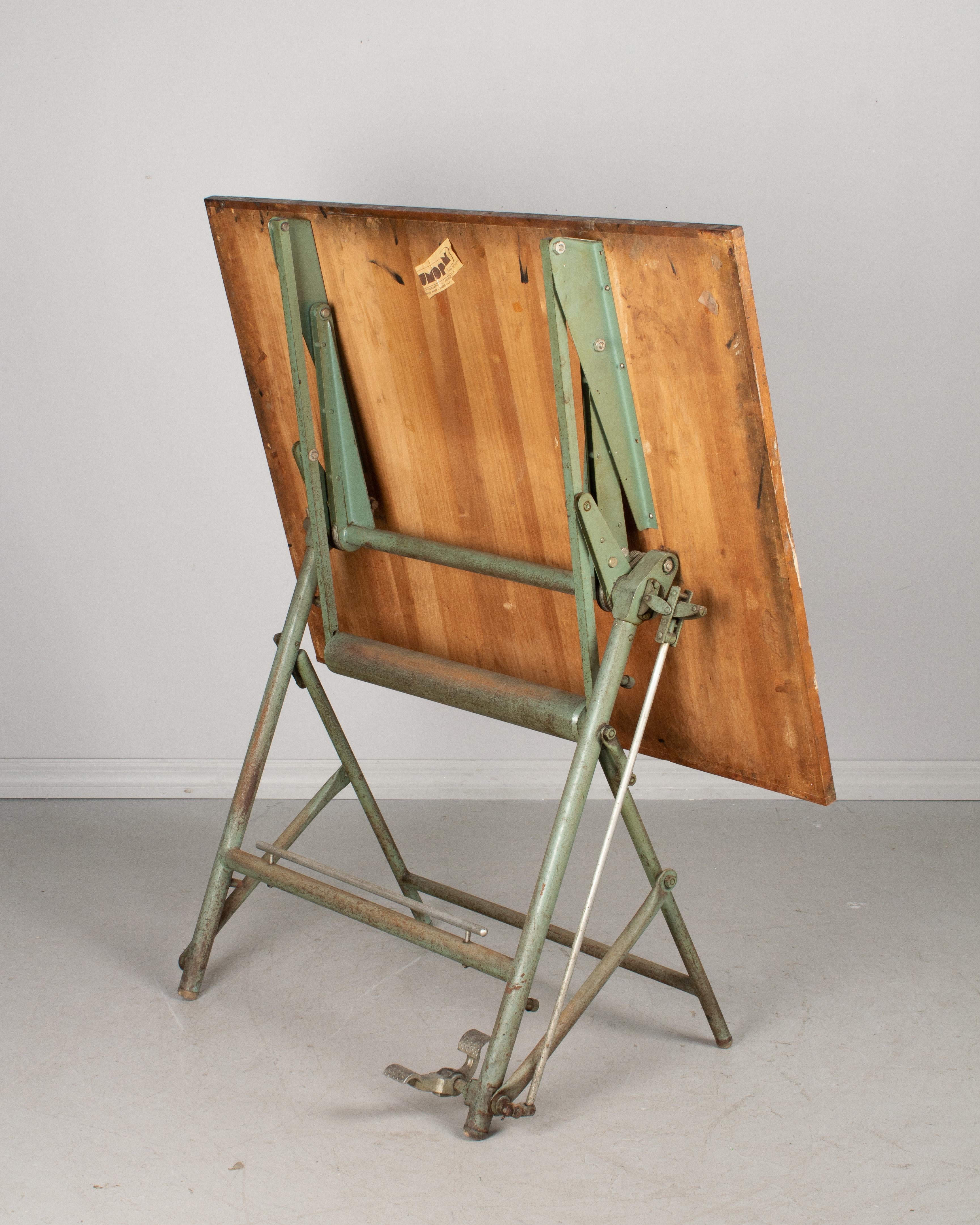 vintage drawing table