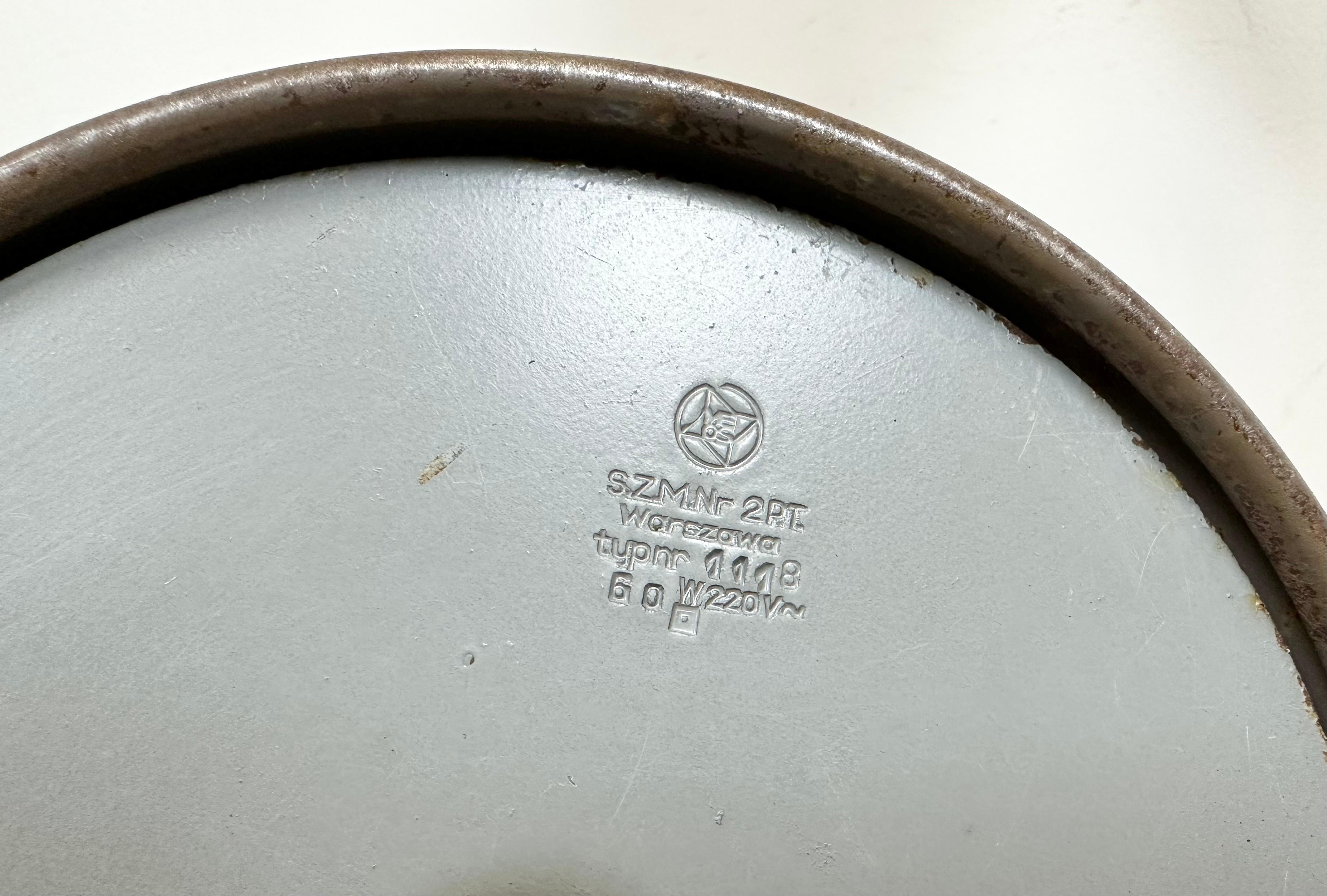 Lámpara de mesa de cuello de cisne industrial vintage, años 60 en venta 10