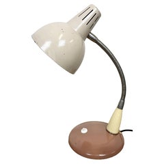 Retro Industrial Gooseneck Table Lamp, 1960s