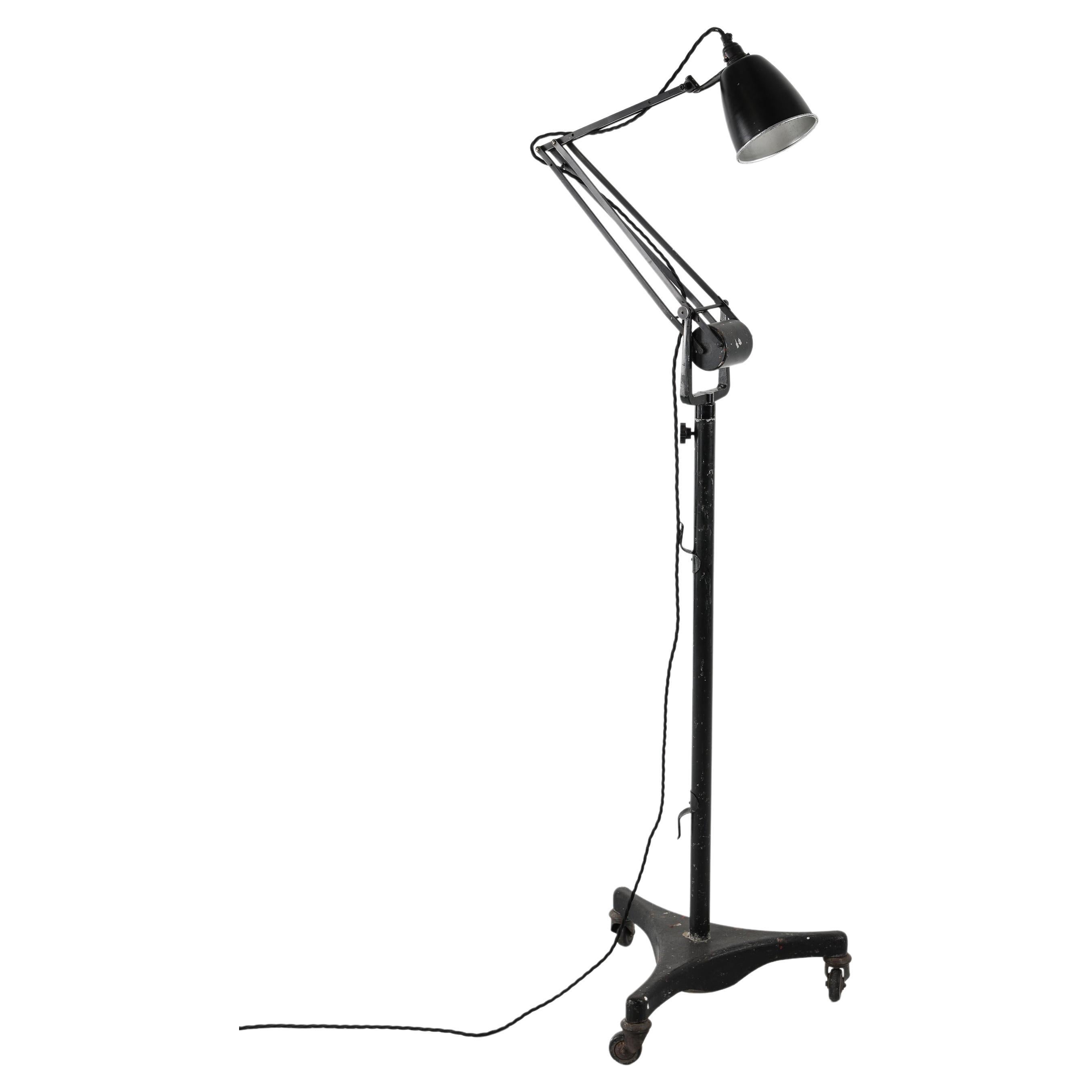 Modernist Counterbalance Floor Lamp For Sale at 1stDibs