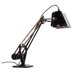Vintage Industrial Hadrill & Hortsmann Counterbalance 'Pluslite' Desk Lamp c1940
