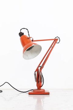 Vintage Industrial Hebert Terry & Sons Anglepoise Metal Desk Table Lamp. c.1940