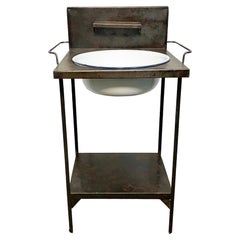 Vintage Industrial Hospital Wash Basin, 1960s