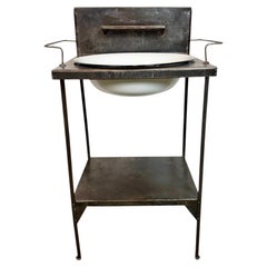 Vintage Industrial Hospital Wash Basin, 1960s