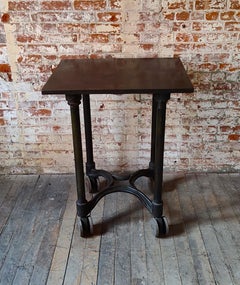 Vintage Industrial Island / Bar Rolling Table