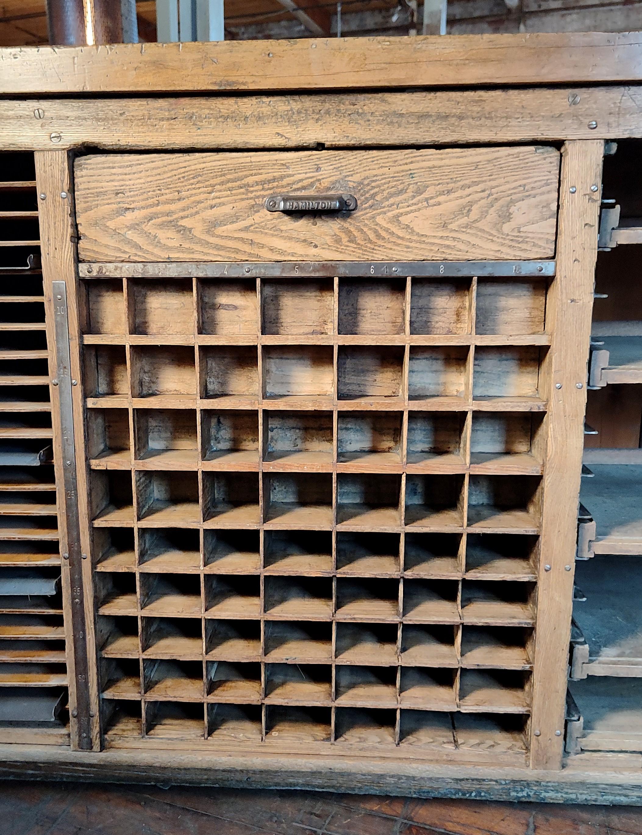 Vintage Industrial Island / Display Cabinet 6