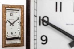 Vintage Industrial Large Double Sided Smiths Electric Hanging Clock, C.1950