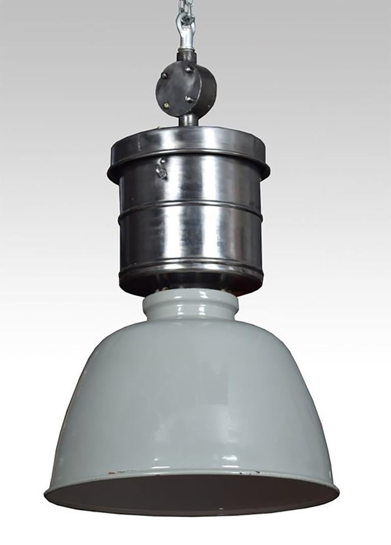 Vintage Industrial Light For Sale at 1stDibs