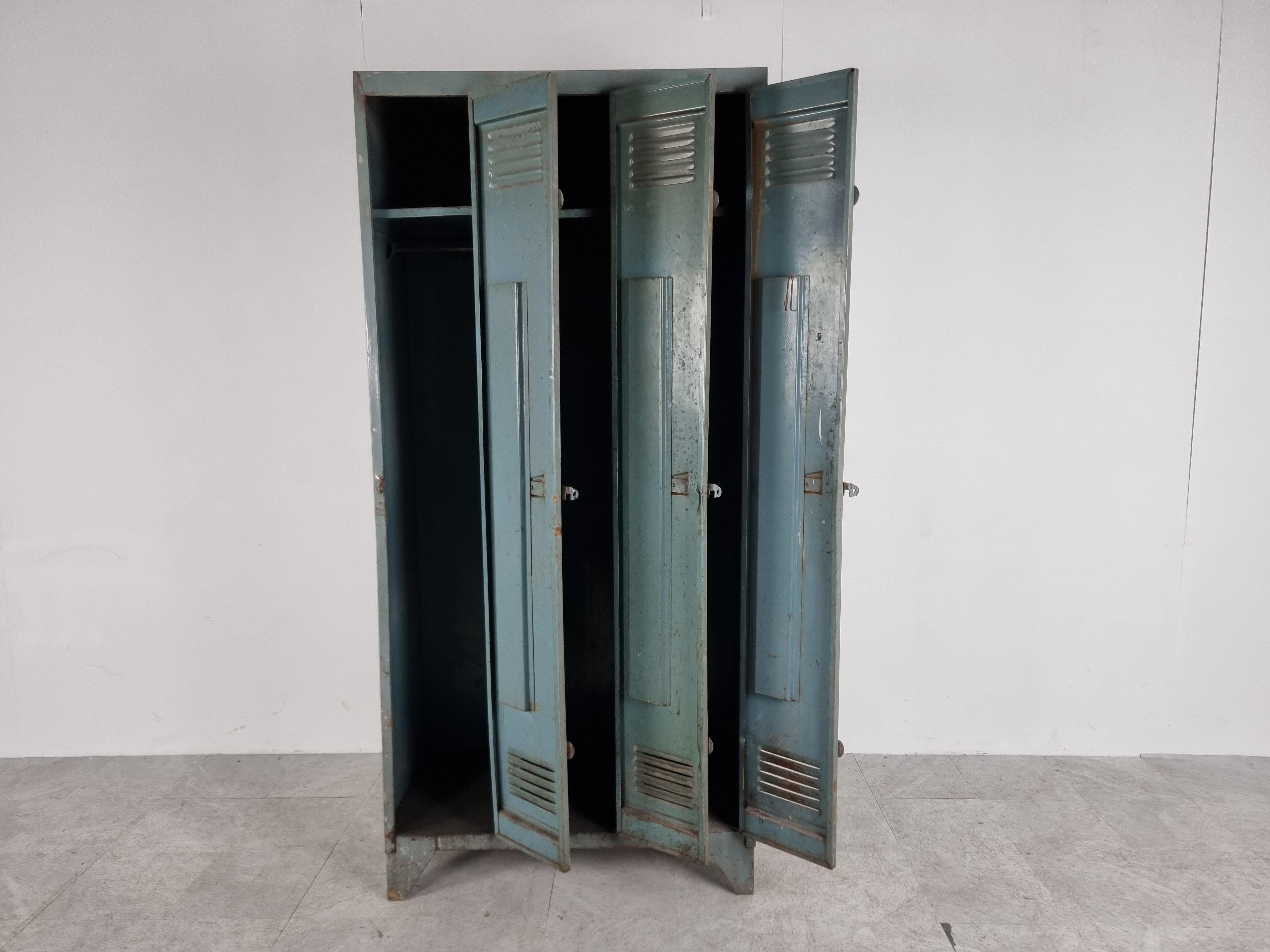 Vintage Industrial Locker, 1960s 1