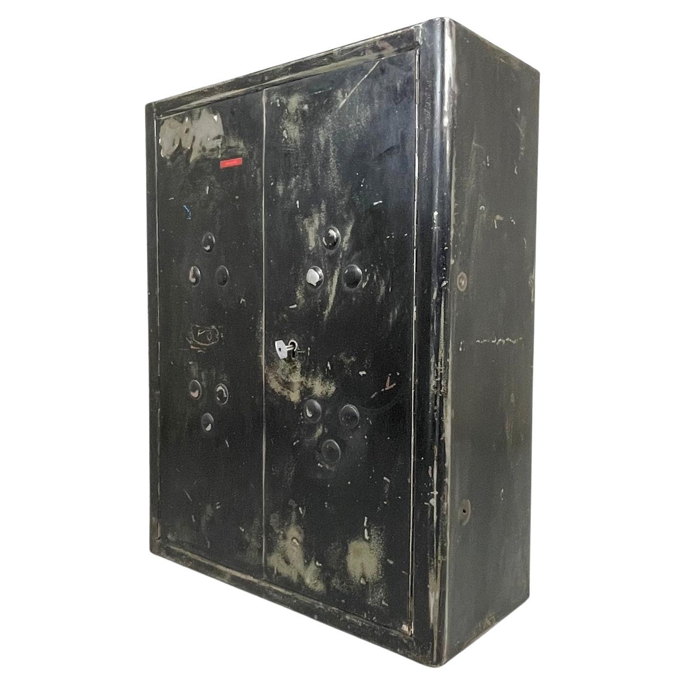 Vintage Industrial Metal Cabinet, 1970's