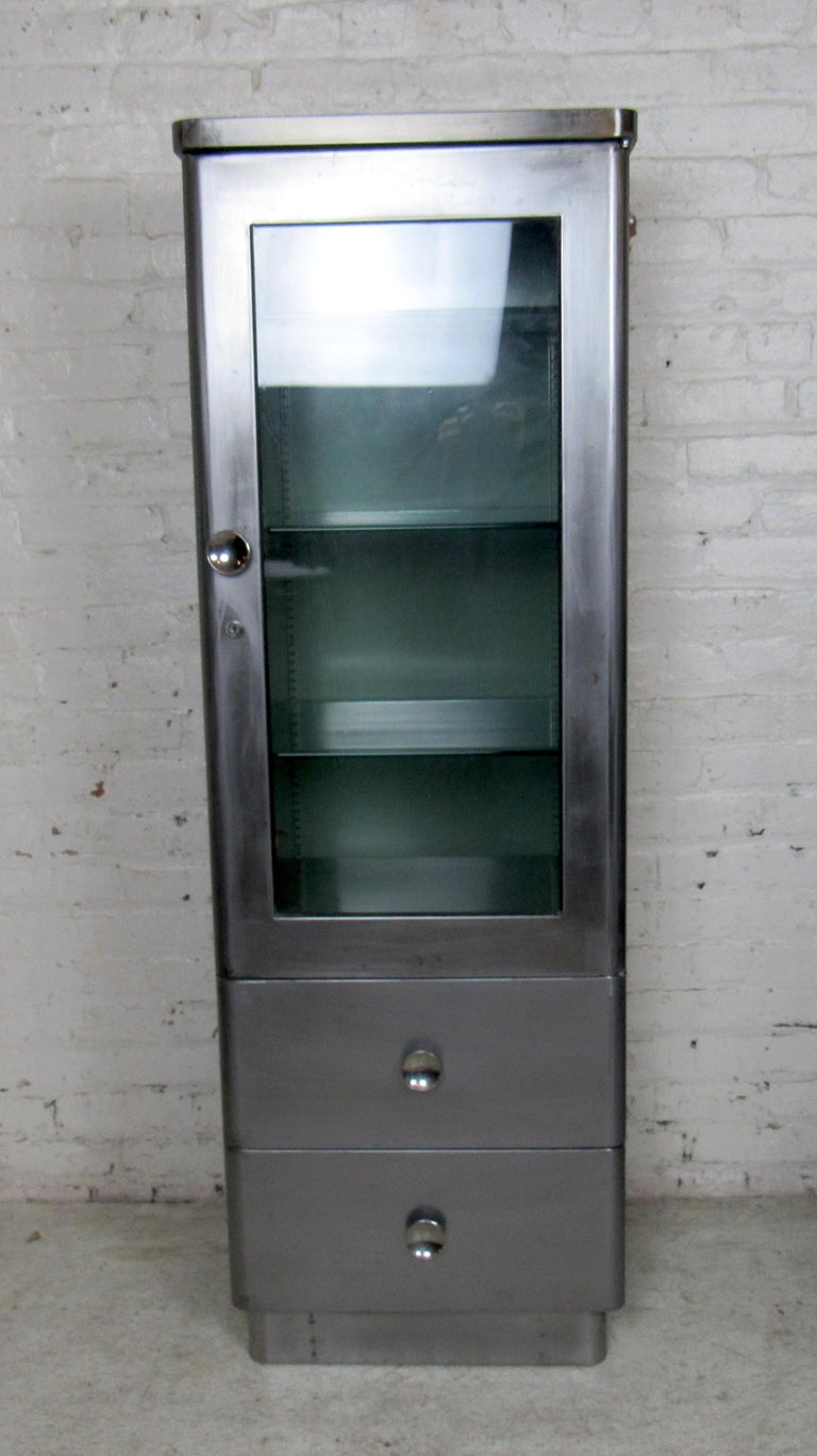 Vintage Industrial Metal by Aloe Company For Sale at 1stDibs