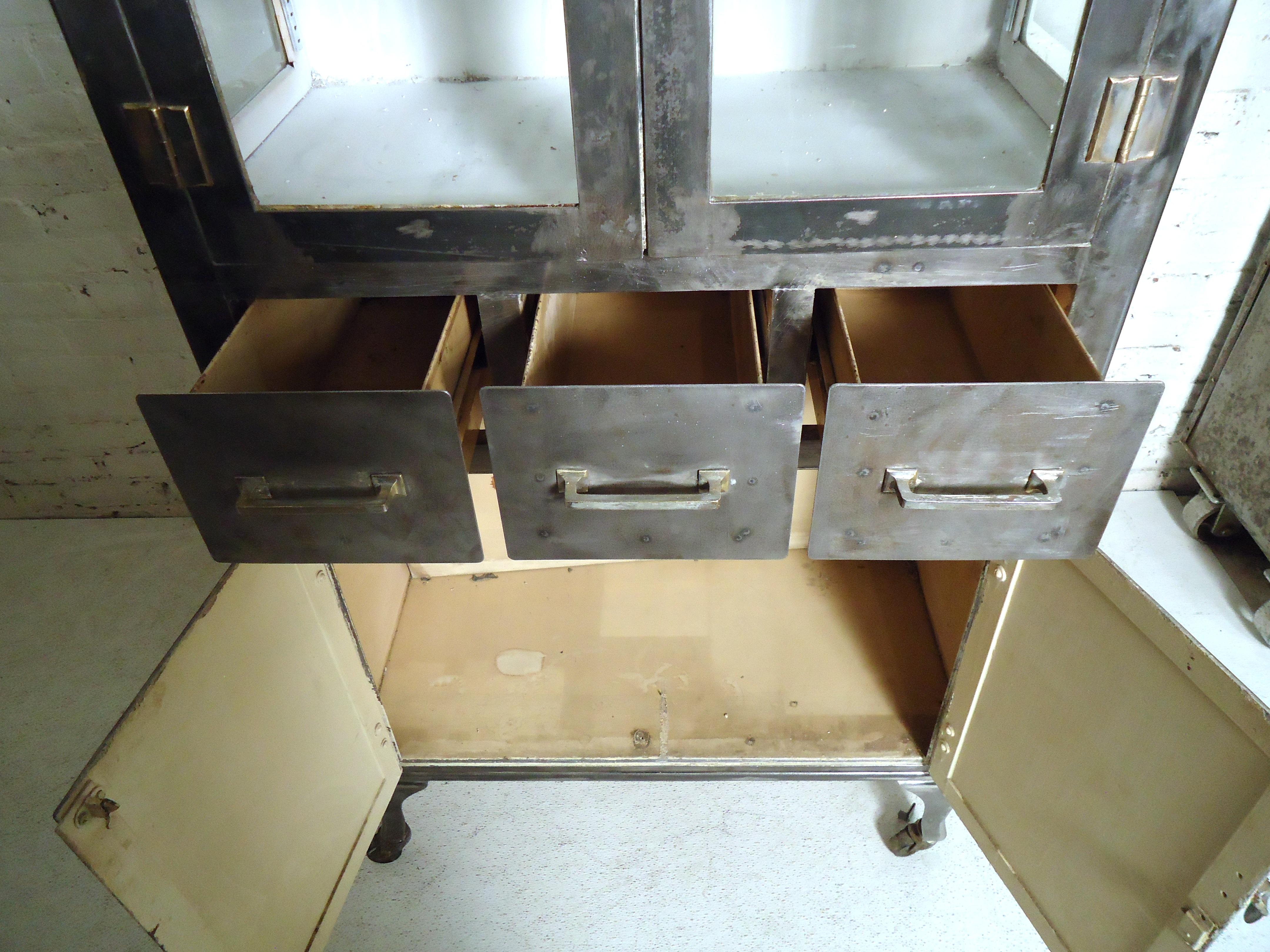 metal cabinet vintage
