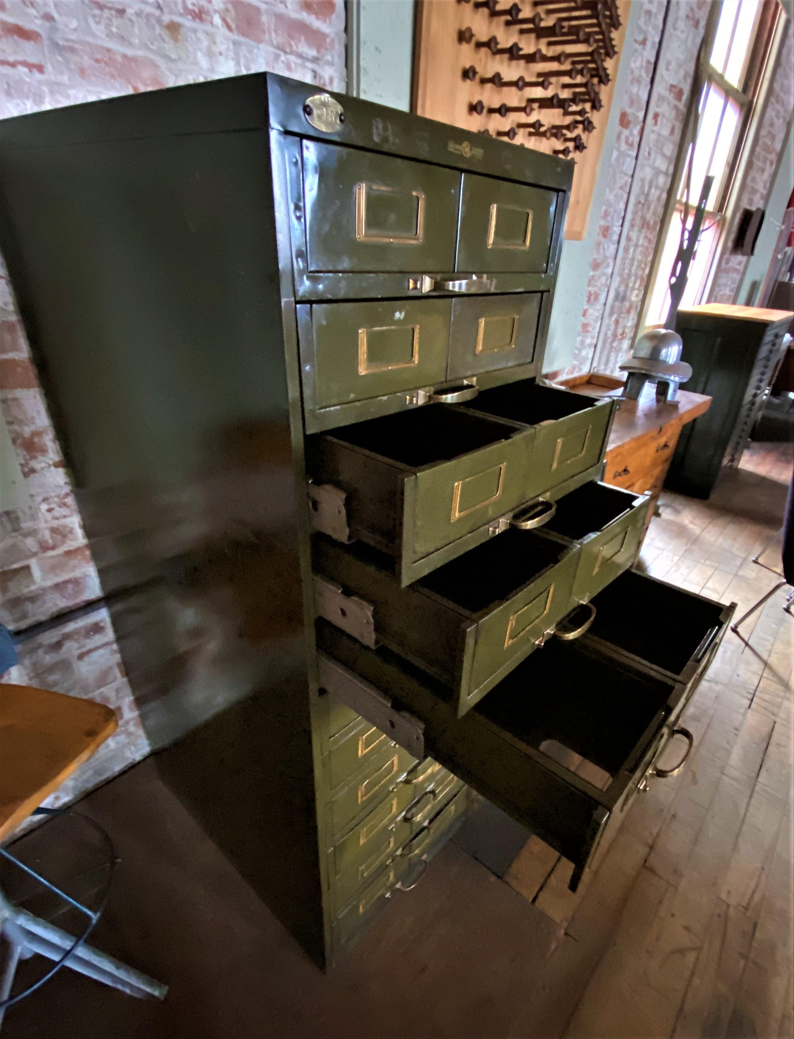 industrial metal cabinets vintage