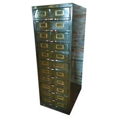 Vintage Industrial Metal Cabinet