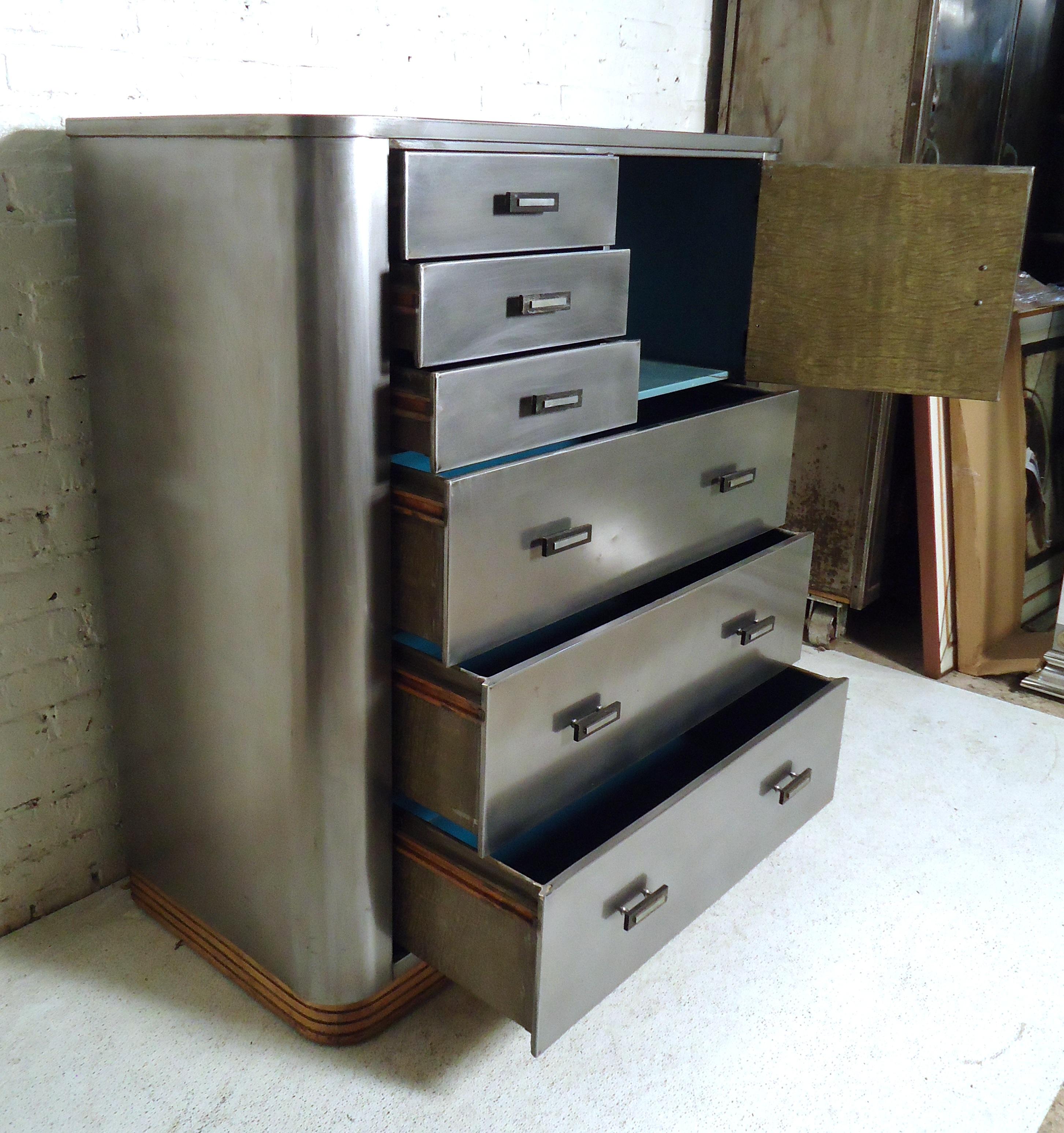 metal dresser vintage