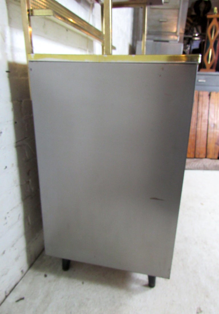 Vintage Industrial Metal Hutch For Sale at 1stDibs vintage metal