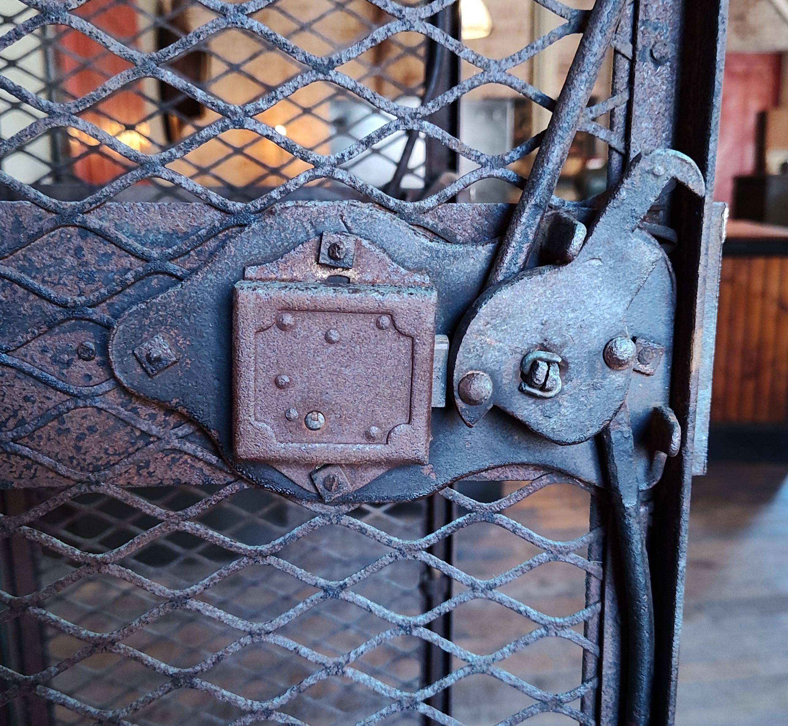 Vintage Industrial Metal Lockers For Sale 1