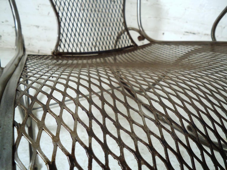 Vintage Industrial Metal Rocker For Sale at 1stDibs | industrial ...