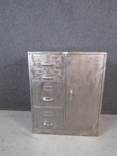 Industrieller Aufbewahrungsschrank aus Metall von Cole-Steel