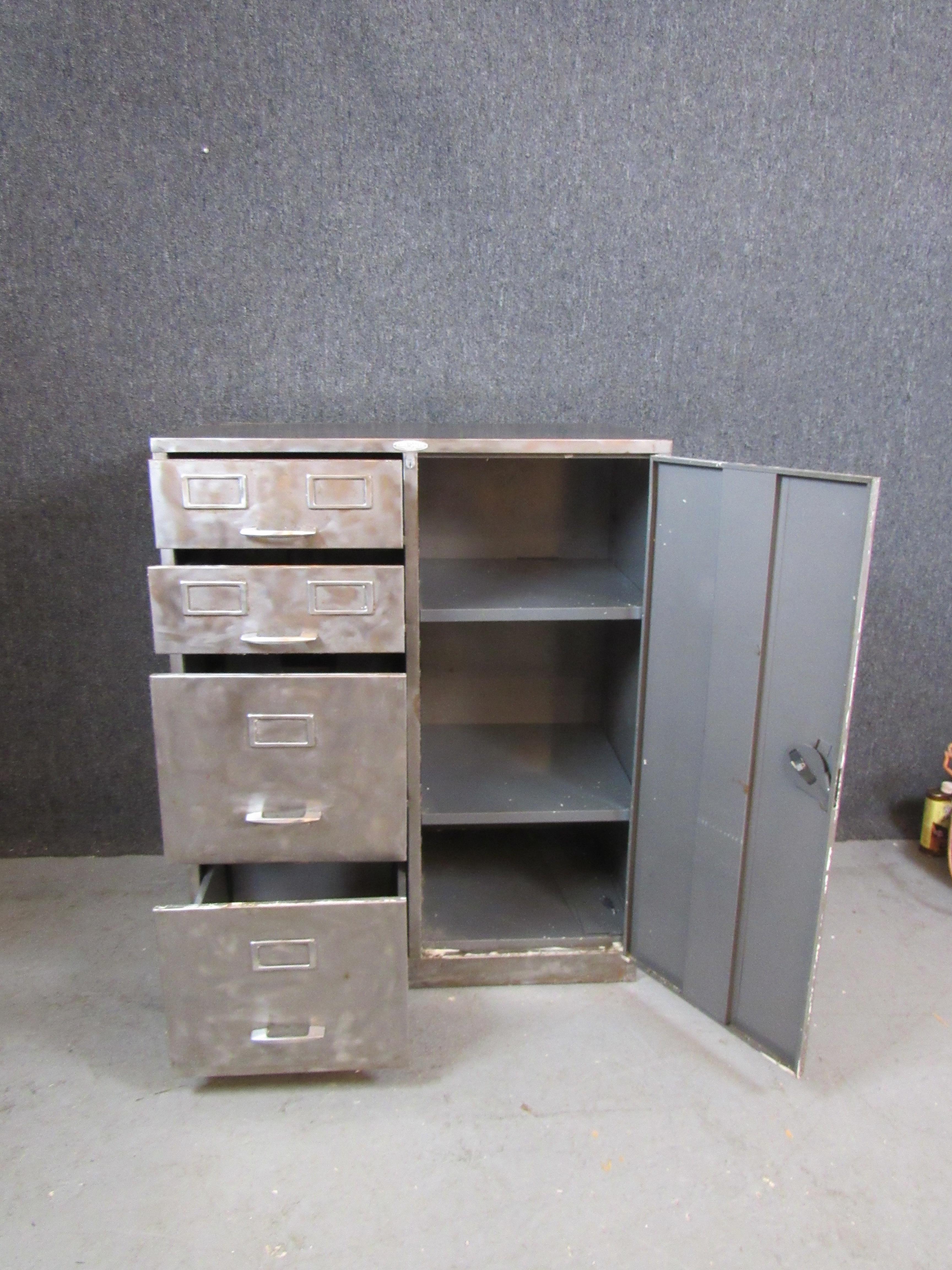 American Industrial Metal Storage Cabinet by Cole-Steel