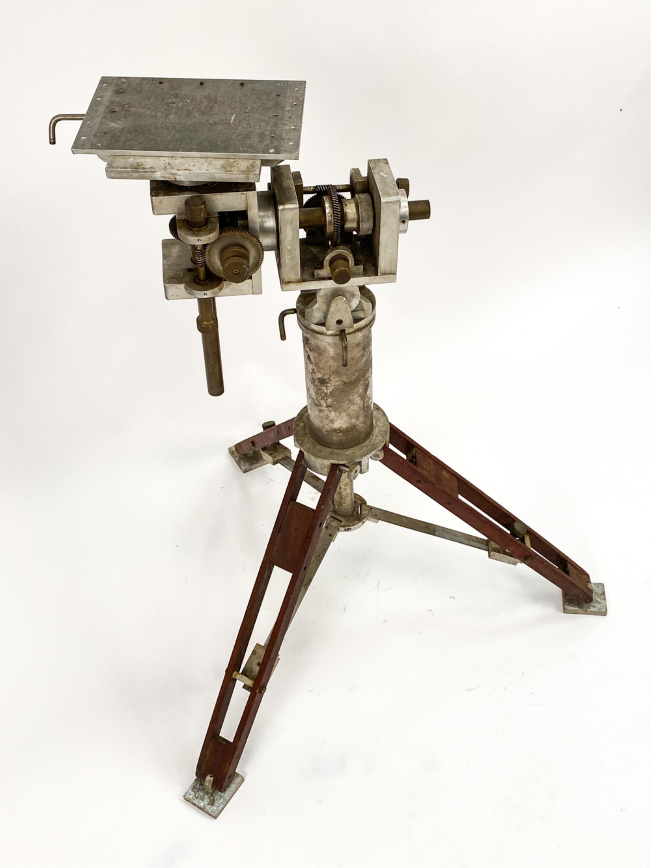 Vintage Industrial Metal Tripod 3