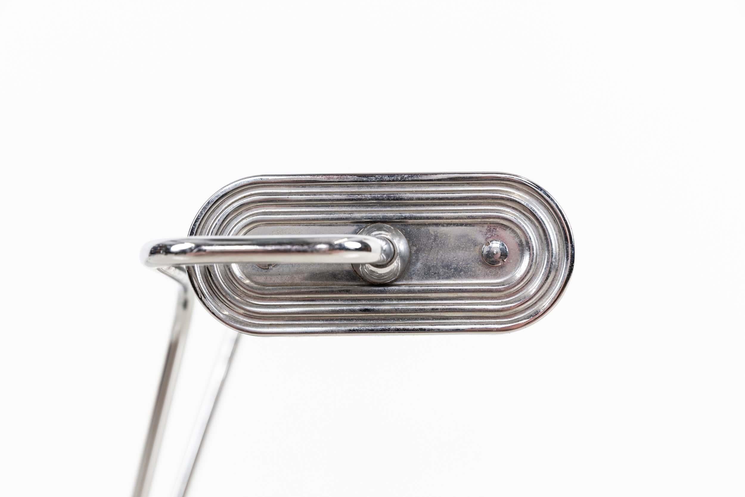 Vintage Industrial Modernist 'Model 71' Eileen Gray Jumo Schreibtischlampe c.1930 (Moderne der Mitte des Jahrhunderts) im Angebot