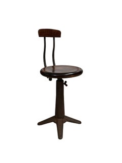Vintage Industrial Original Singer Sewing Spring Back Factory Chairs Chair Stool
