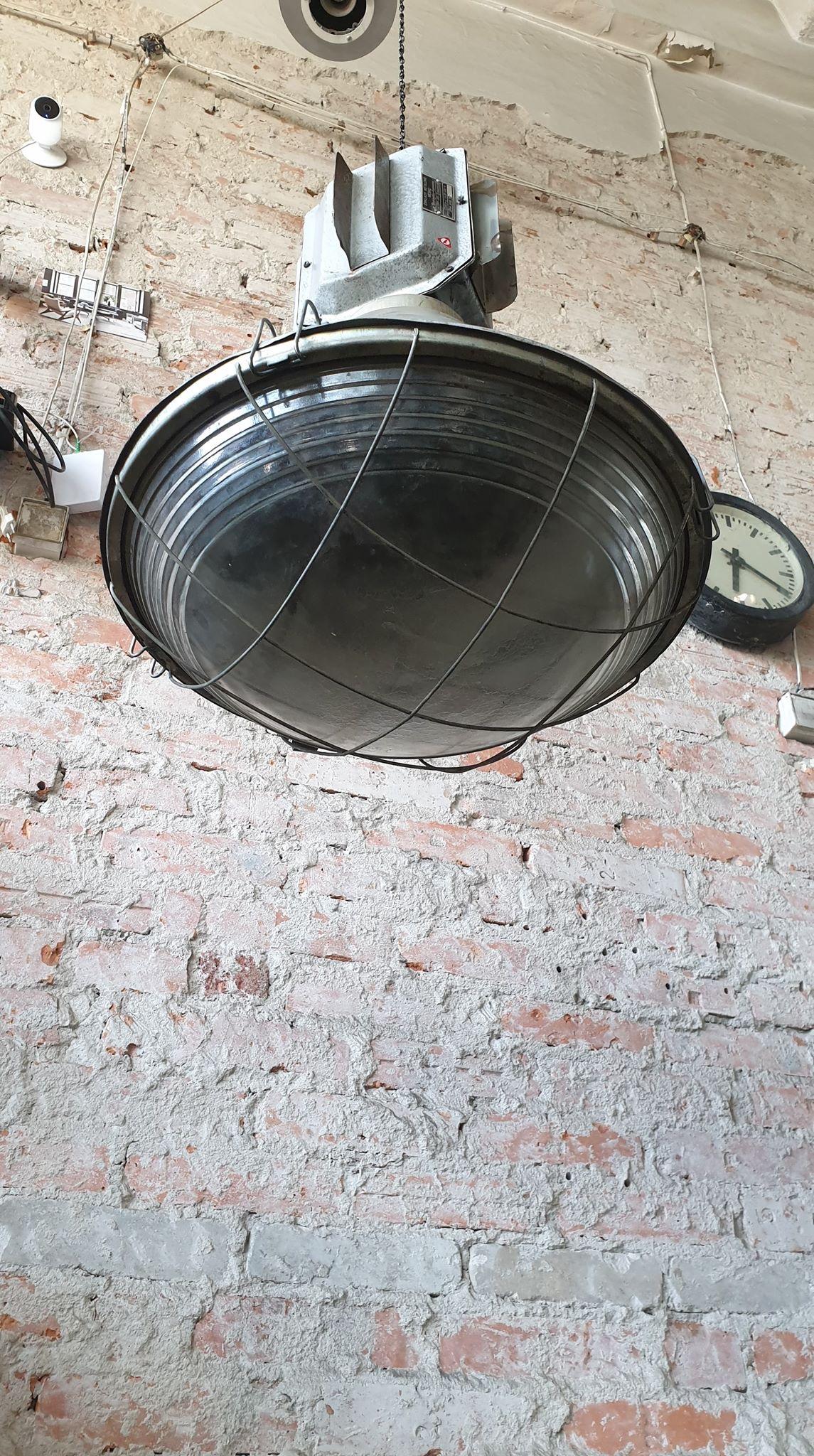 Late 20th Century Vintage Industrial Pendant Lamp from Mesko, 1990s For Sale