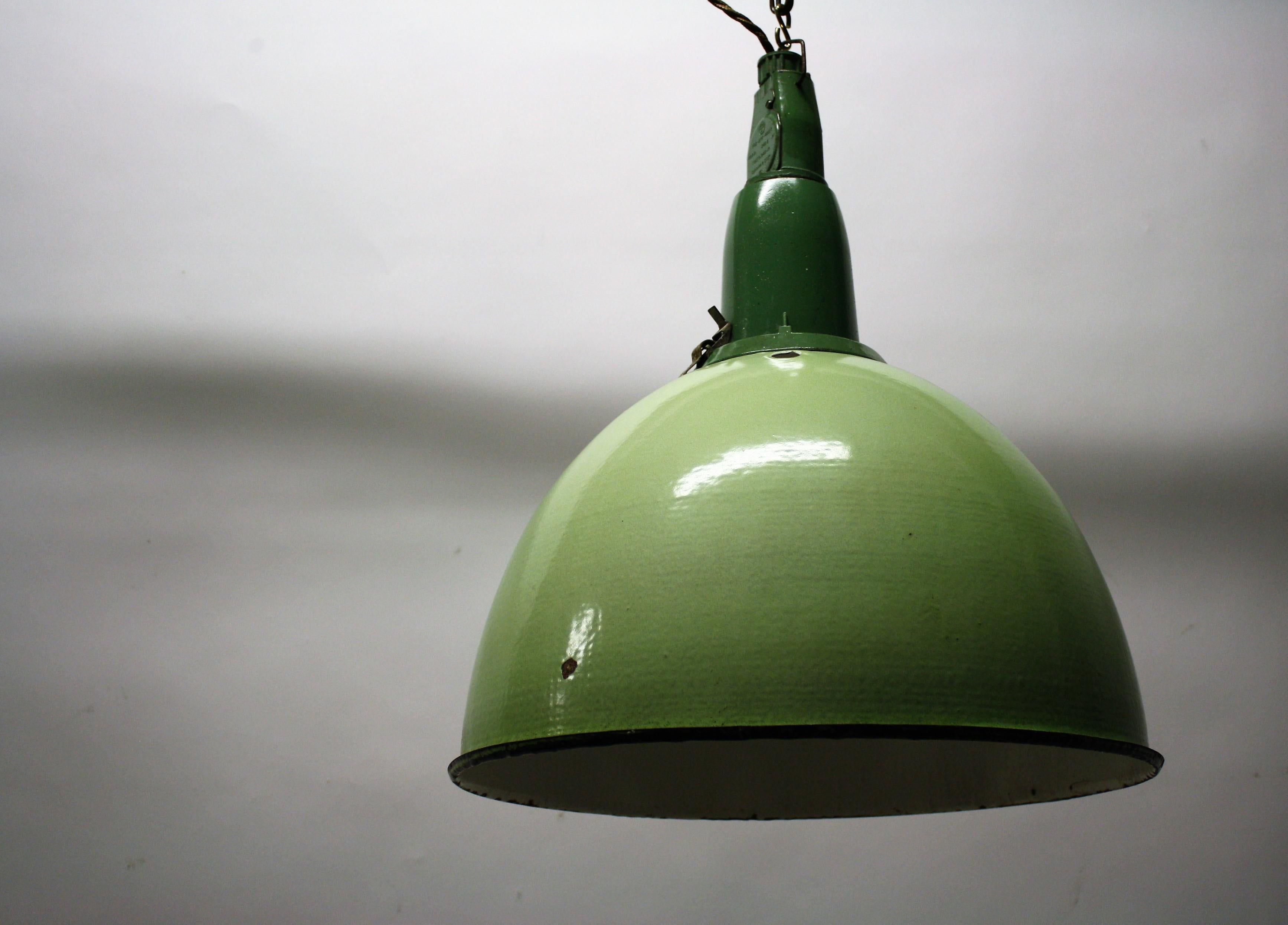 Mid-20th Century Vintage Industrial Pendant Lights, 1960s