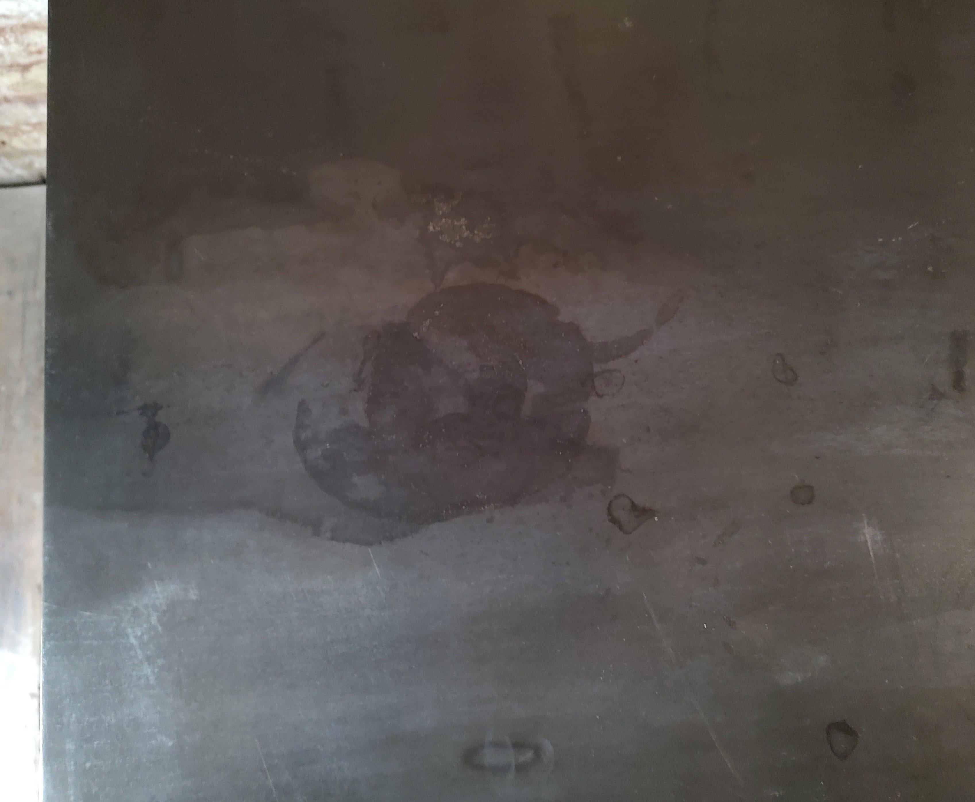 Monte-charge industriel vintage à ciseaux roulants en vente 7