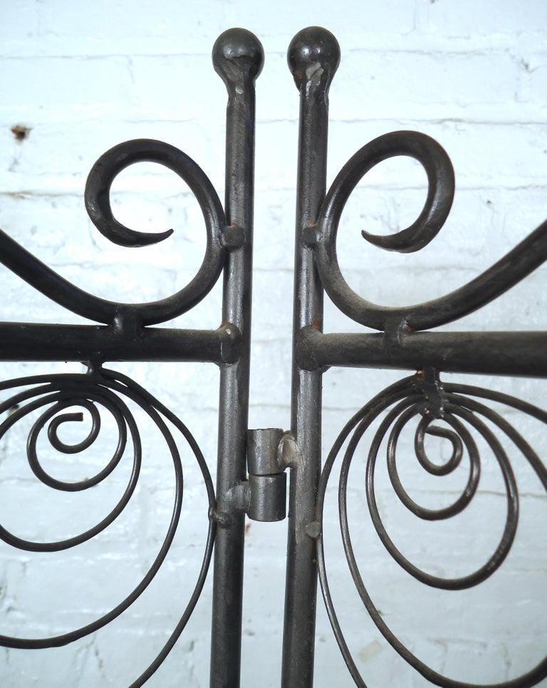 Vintage Industrial Room Divider For Sale at 1stDibs