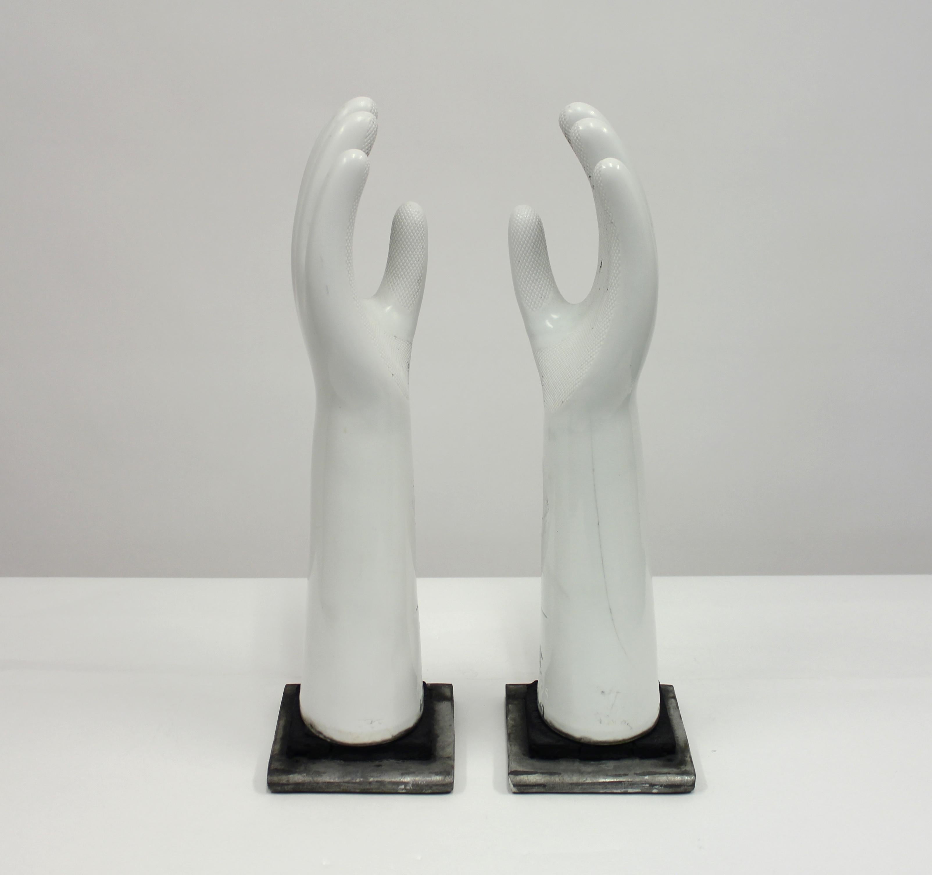 Late 20th Century Vintage Industrial Rosenthal Glove Moulds, 1970s