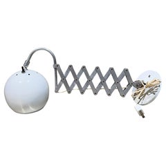 Vintage Industrial Scissor Accordion-Style Wall Lamp Sconce