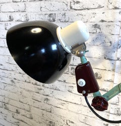 Vintage Industrial Scissor Lamp from Veb Zweckleuchtenbau Dresden, 1960s