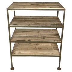 Antique Industrial Shelf Rack