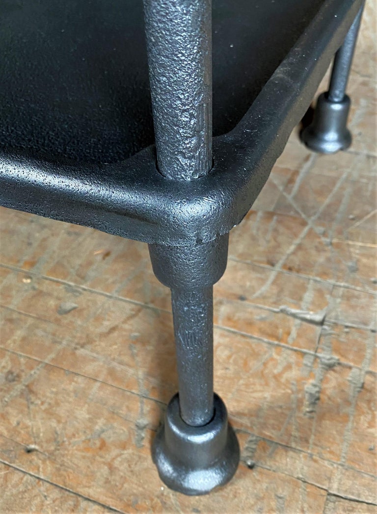 Vintage Industrial Shelving Stand For Sale at 1stDibs