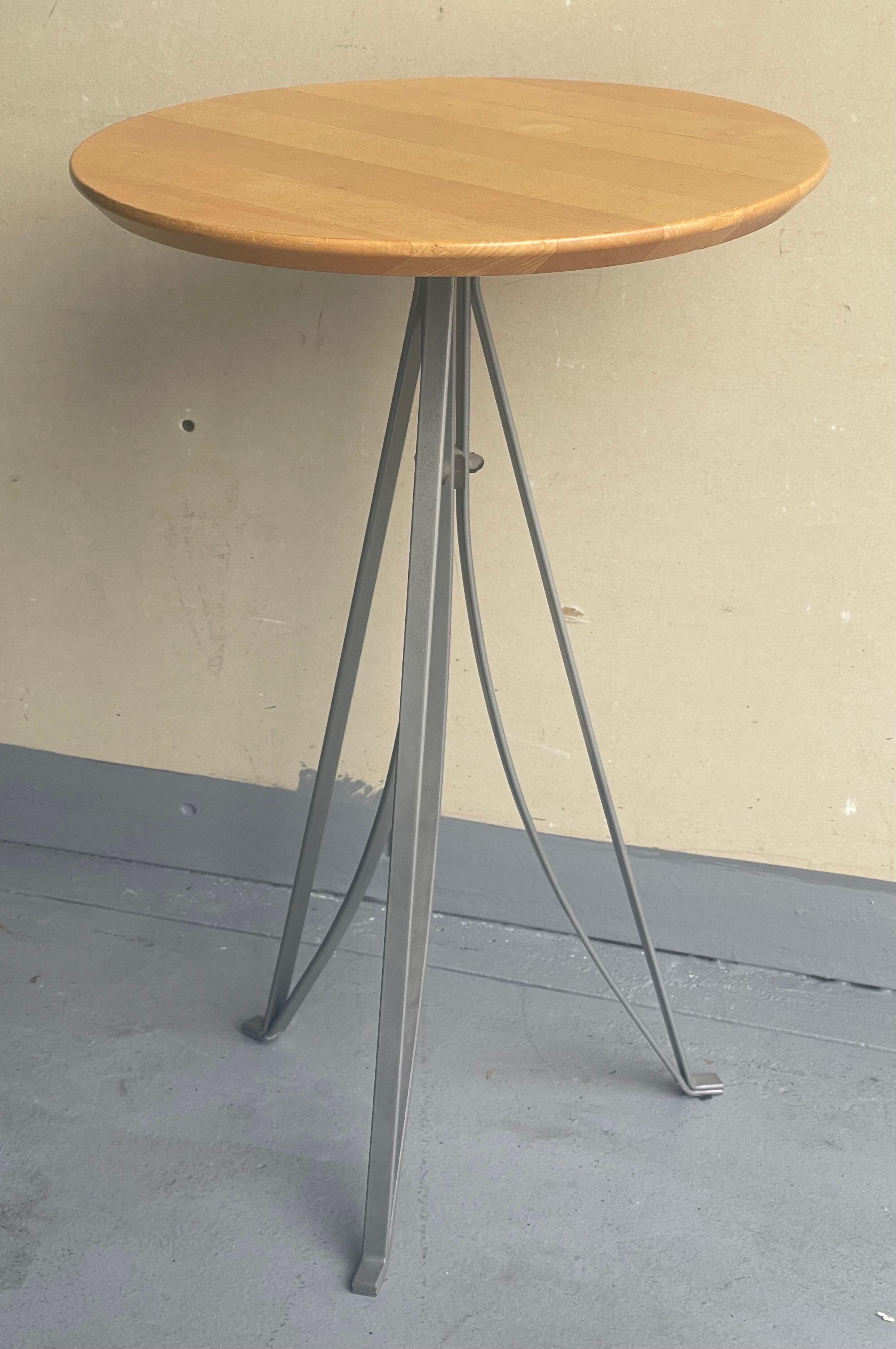 Vintage Industrial Side Table For Sale 2