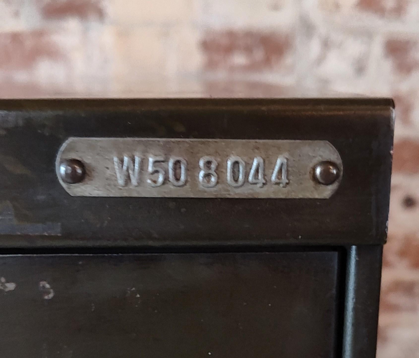 Vintage Industrial Steel Cabinet 6