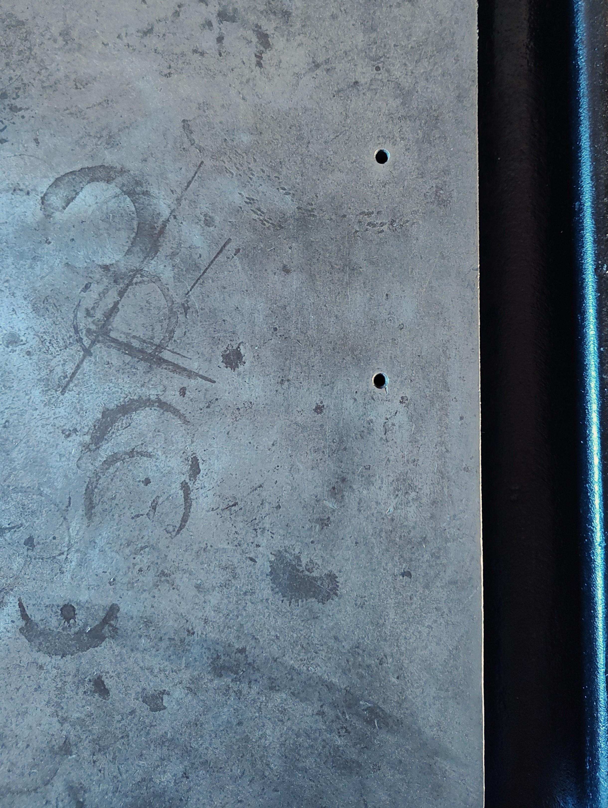 Table de travail/île vintage en acier industriel en vente 7