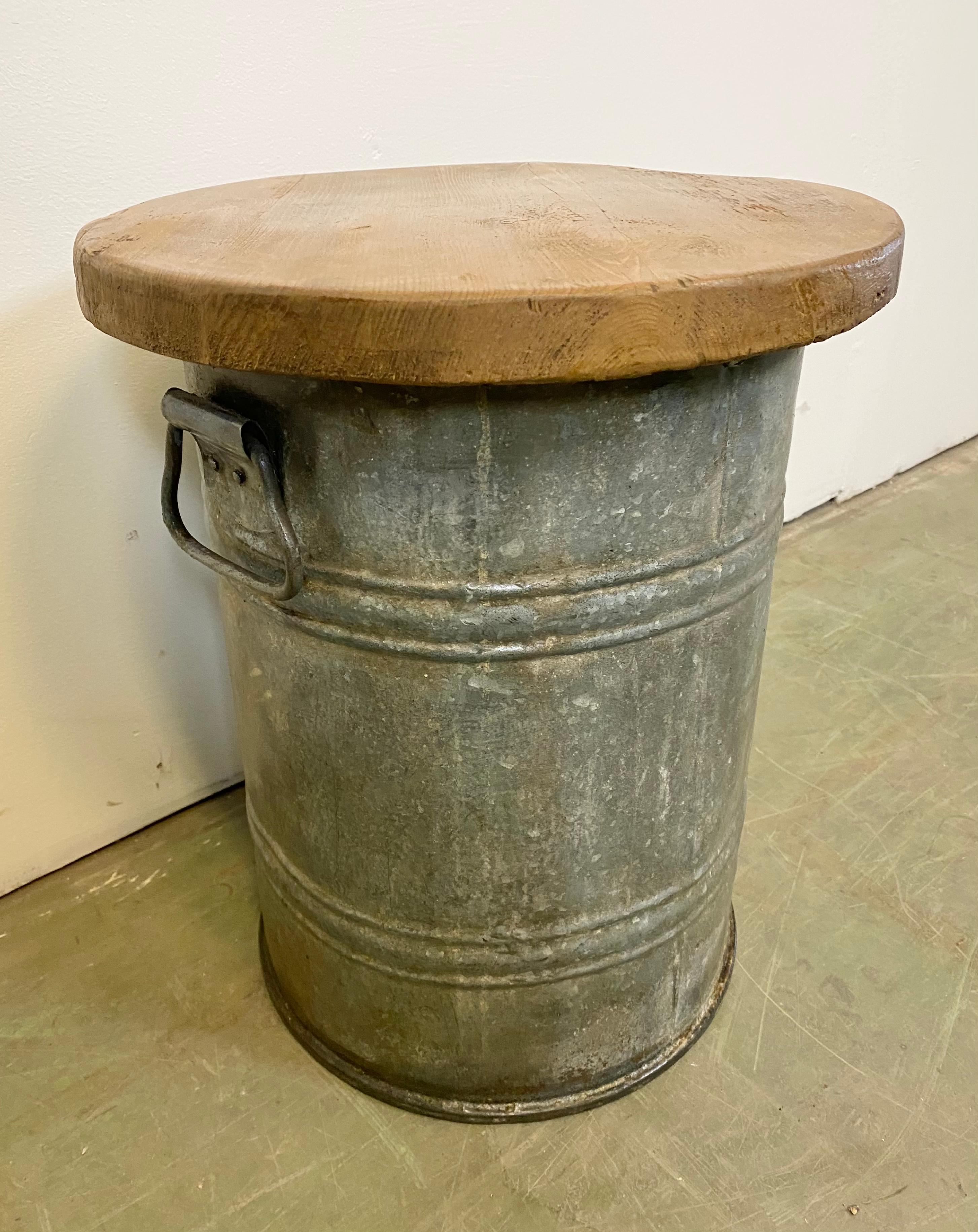 Mid-20th Century Vintage Industrial Stool, 1960s For Sale
