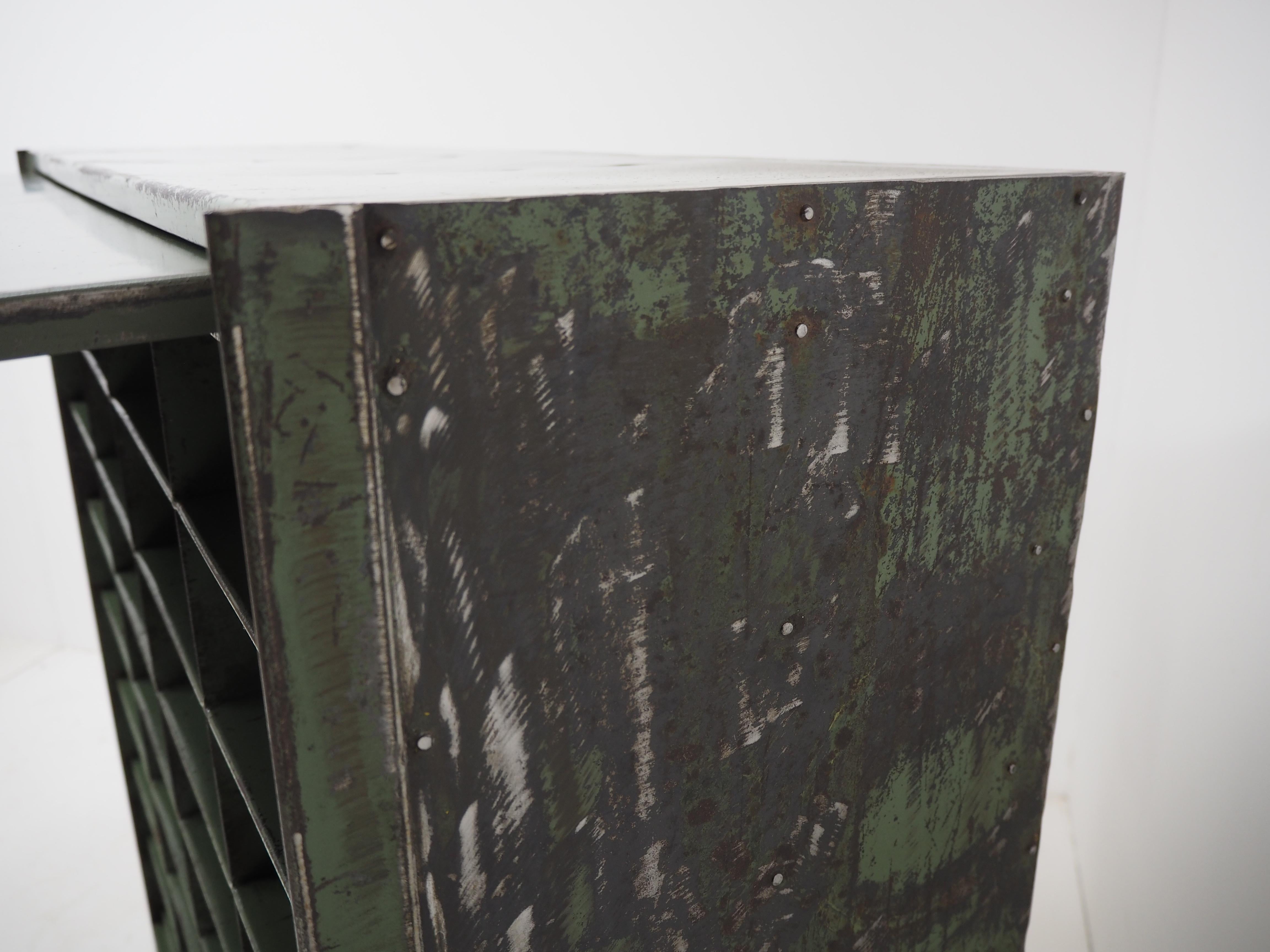 Vintage Industrial Storage Cabinet, 1950s For Sale 4