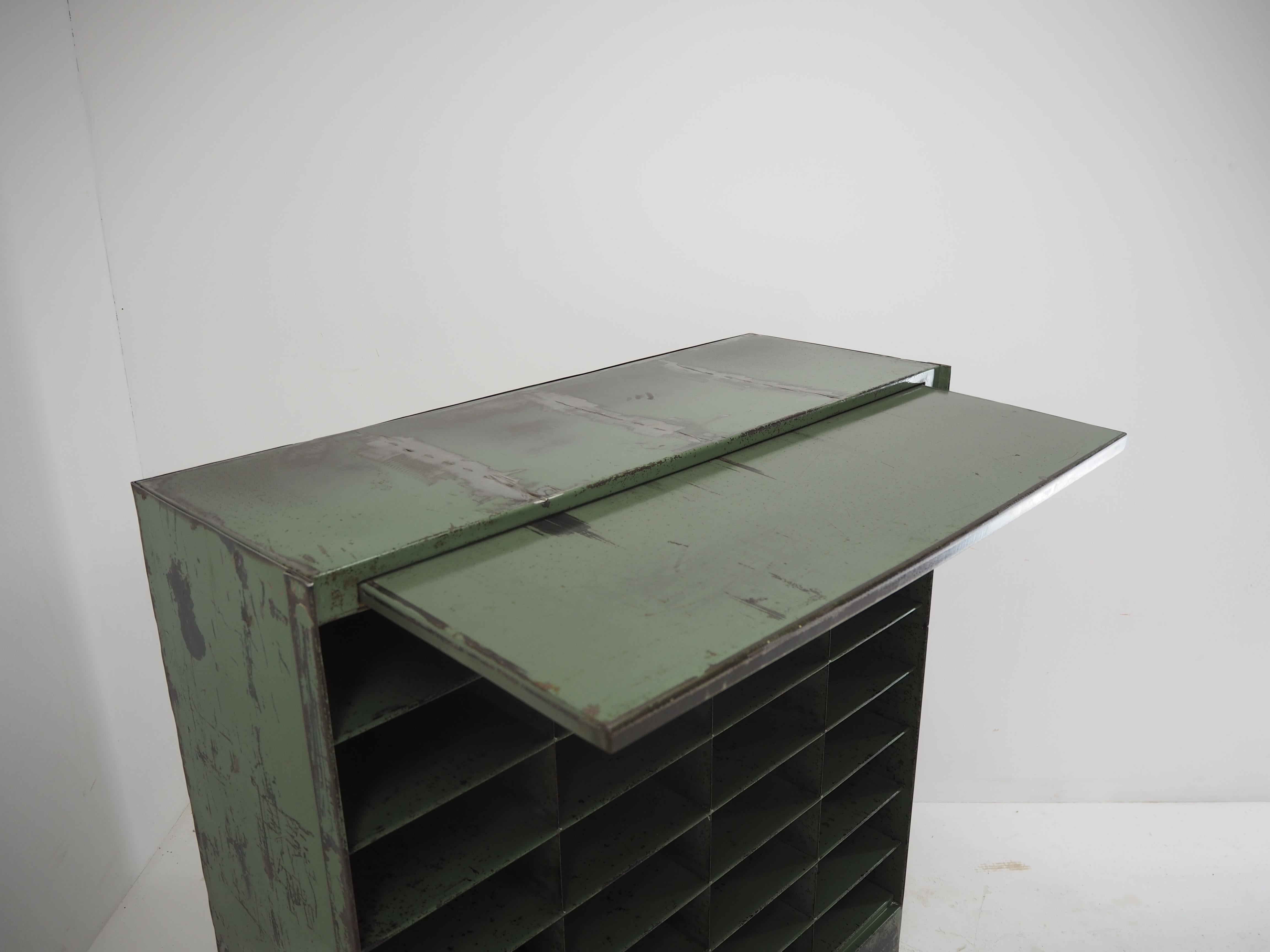 20th Century Vintage Industrial Storage Cabinet, 1950s For Sale